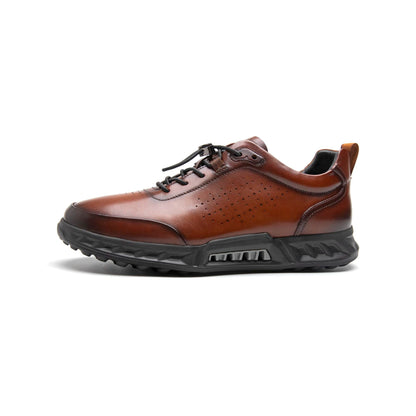 Crafton Heritage Men's Comfortable Breathable Outdoor Running Shoes - Casual Versatile Low-Top Soft Sole Drawstring