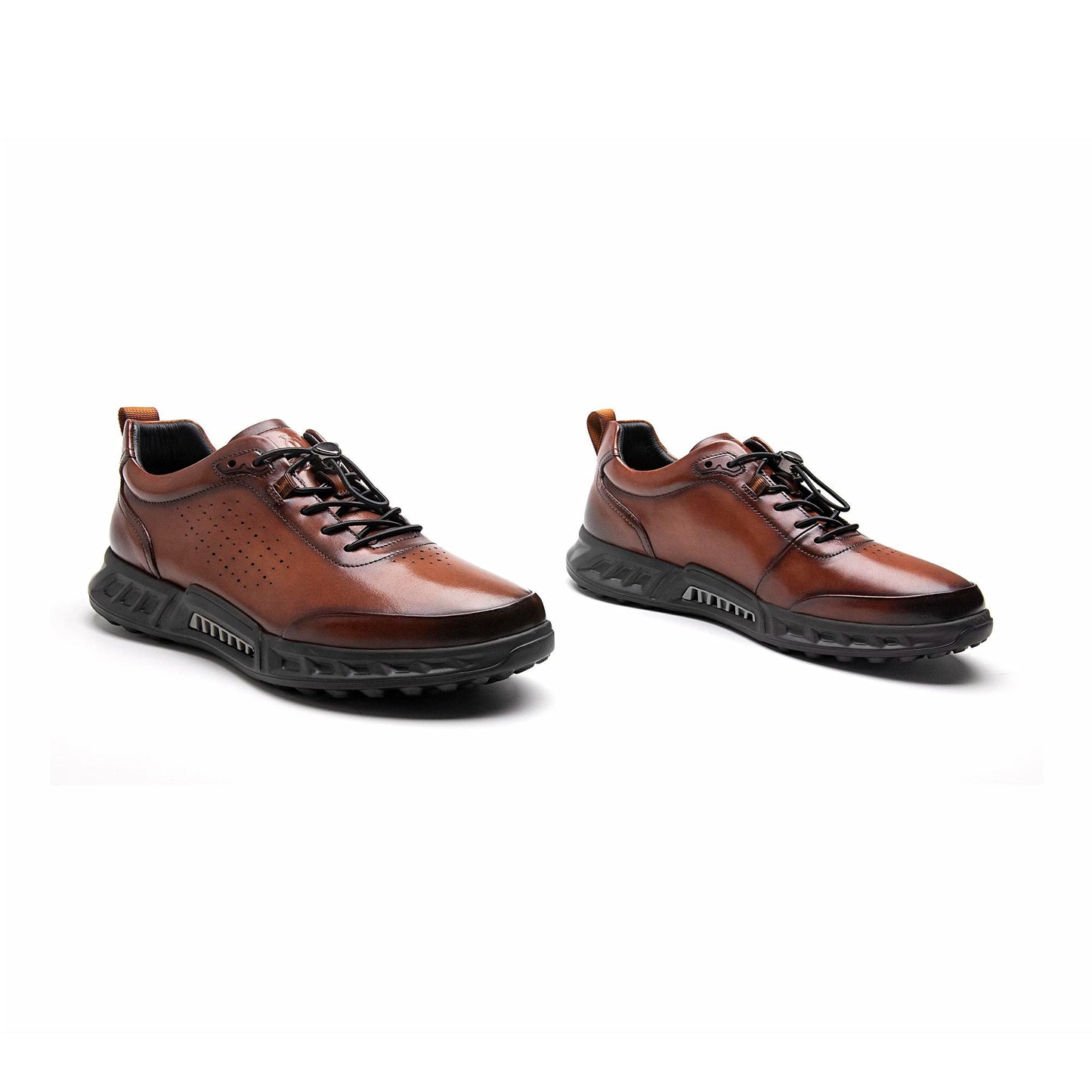 Crafton Heritage Men's Comfortable Breathable Outdoor Running Shoes - Casual Versatile Low-Top Soft Sole Drawstring