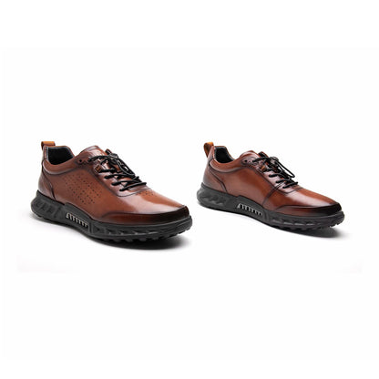 Crafton Heritage Men's Comfortable Breathable Outdoor Running Shoes - Casual Versatile Low-Top Soft Sole Drawstring